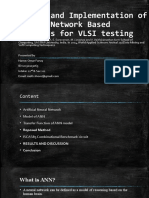 Design and Implementation of Neural Network Based Circuits For VLSI Testing