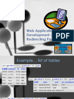 12 - Web Application Development (Redirecting Page)