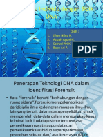 Identifikasi Individu Dengan Sidik DNA