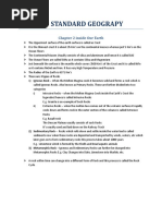 7 Standard Geograpy: Chapter 2 Inside Our Earth