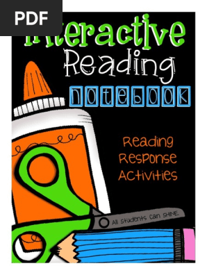 282886980 Interactive Notebook Reading Response Activities