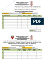 Acta de Entrega de Materiales