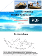 Kuliah - Akta Kuasa Membebankan Hipotek Kapal Laut - 30 April 2019 PDF