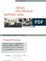 Bab 8 Proses Kerja Produk Barang Jasa