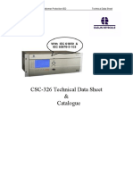 Technical Specs and Functions of CSC-326 Numerical Transformer Protection IED