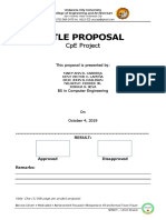 Title Proposal Format Irrigation1