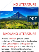 Bikolano Literature 21st Century 2nd Lesson