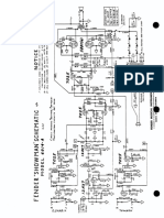 Fender Showman 6G14A Schematic