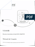 Manual de Operacioon Vitalcare YB660B