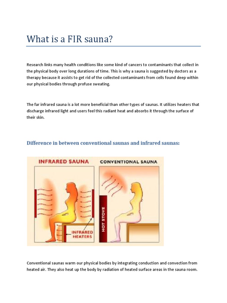 Benefits of Far Infrared Saunas | PDF | Infrared | Transport Phenomena