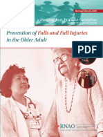 Prevention of Falls and Fall Injuries in the Older Adult 