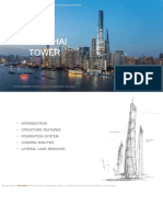 ARCH 631 Case Study on Shanghai Tower Structure