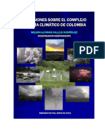 Precisiones Sobre El Complejo Sistema Climático de Colombia PDF
