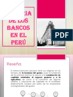 Historia de Los Bancos en El Perú