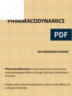 Pharmacodynamics: DR Narendra Kumar