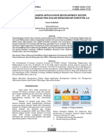 Implementasi Rapid Application Development Sistem Informasi Pendidikan Sma Dalam Menghadapi Industri 4.0