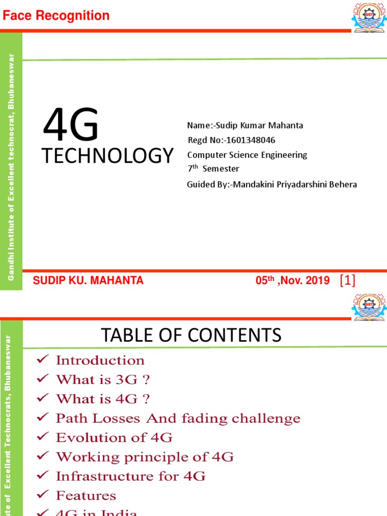 4G Technology (05nov) | PDF | 4 G | 3 G