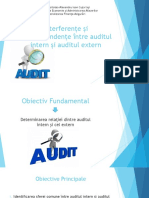 Interferențe Și Interdependențe Între Auditul Intern Și Auditul