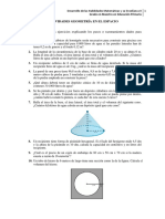 Actividades Geometría en El Espacio