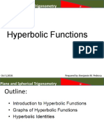 Hyperbolic Functions: Plane and Spherical Trigonometry