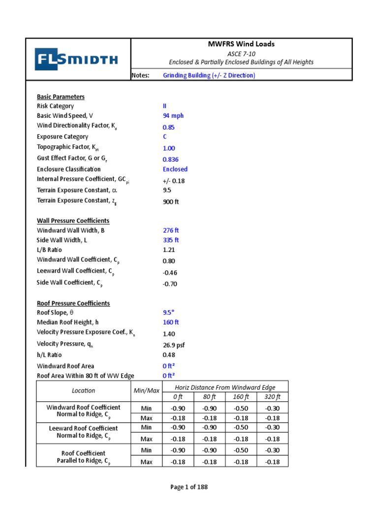 Wind ASCE 7-10 V 1.02-2 | PDF | Wound | Wind Speed