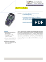 Smartpocket™ Optical Power Meters: Key Features