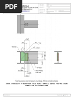 Shear Connection: W Beam With Shear Plate (Partial Depth) One-Way Shear Connection To W Girder Web