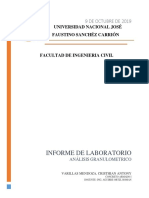 Informe de Laboratorio Granulometria