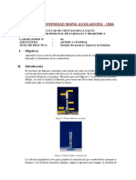 Estudio del mechero Bunsen y espectro de emisión