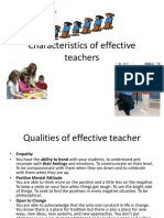 Week 6_Characteristics of Effective Teachers