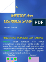 Metode Dan Distribusi Sampling