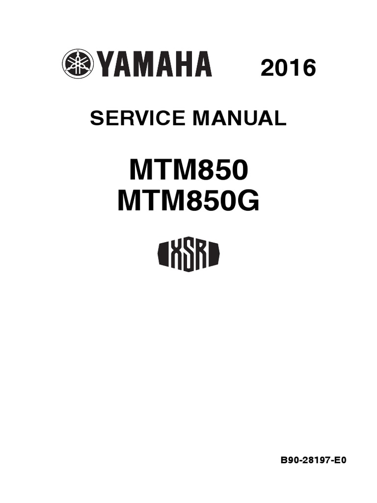 Yamaha Xsr Service Manual Fuel Economy In Automobiles Throttle