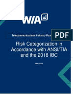 Risk Categorization According ANSI/TIA