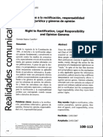 Derecho de Rectificación 2007