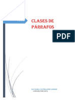 Clases de Parrafo