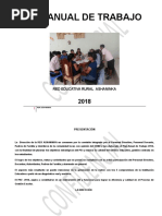 Plan Anual de Trabajo: Red Educativa Rural Ashaninka