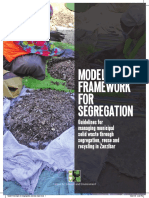 Model Framework for Segregation ZANZIBAR-CSE