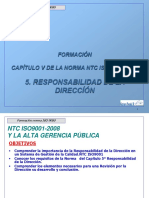 Responsabilidad de La Direccion