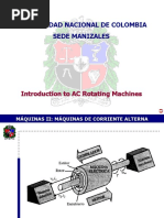 Universidad Nacional de Colombia Sede Manizales: Introduction To AC Rotating Machines