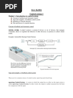 OCW - Control Systems - I (EE 503) - AY 2016-17 - 2017-18 PDF