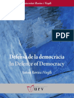 Rovira I Virgili, On Democracy