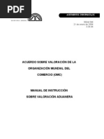 Acuerdo de Valoracion Gatt