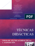 Tecnicas Didacticas Final PDF