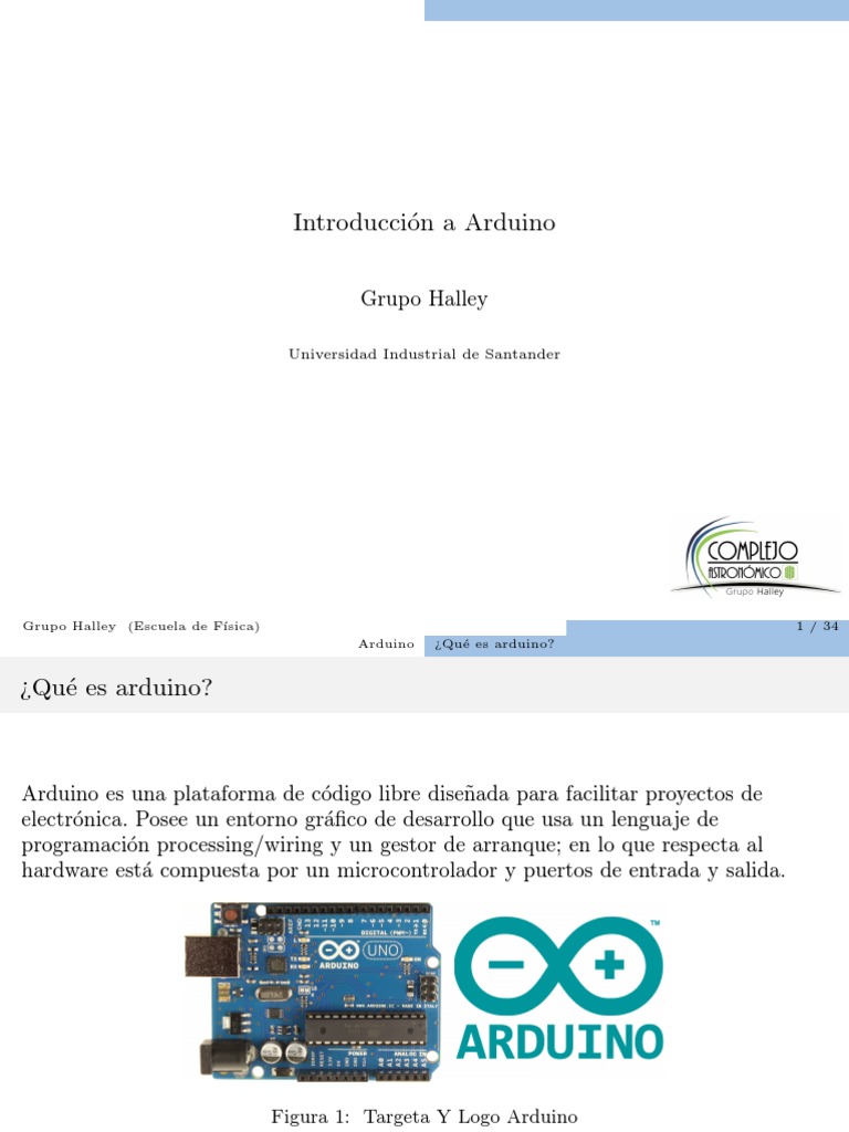 Arduino PDF | PDF | Arduino | Ingeniería de software