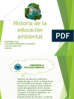 HISTORIA DE LA EDUCACIÓN AMBIENTAL