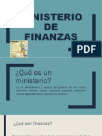 Ministerio de Finanzas
