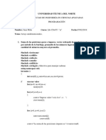 Arrays Unidimensionales