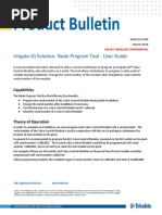 Product Bulletin - Valve Module Tool