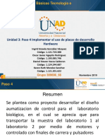 Unidad 3: Paso 4 Implementar El Uso de Placas de Desarrollo Hardware