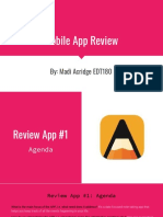 Mobile App Review